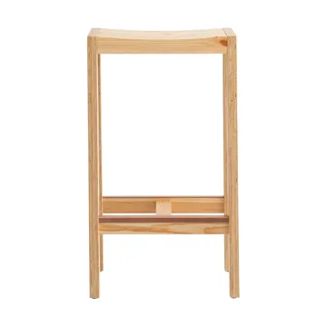 016 Maasto Bar Stool bar stool - Matte oiled-waxed pine, 65 cm - Vaarnii