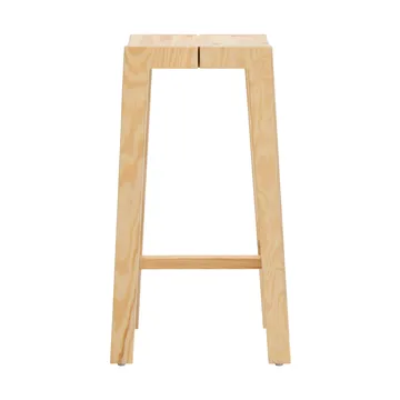 016 Maasto Bar Stool bar stool - Matte oiled-waxed pine, 65 cm - Vaarnii