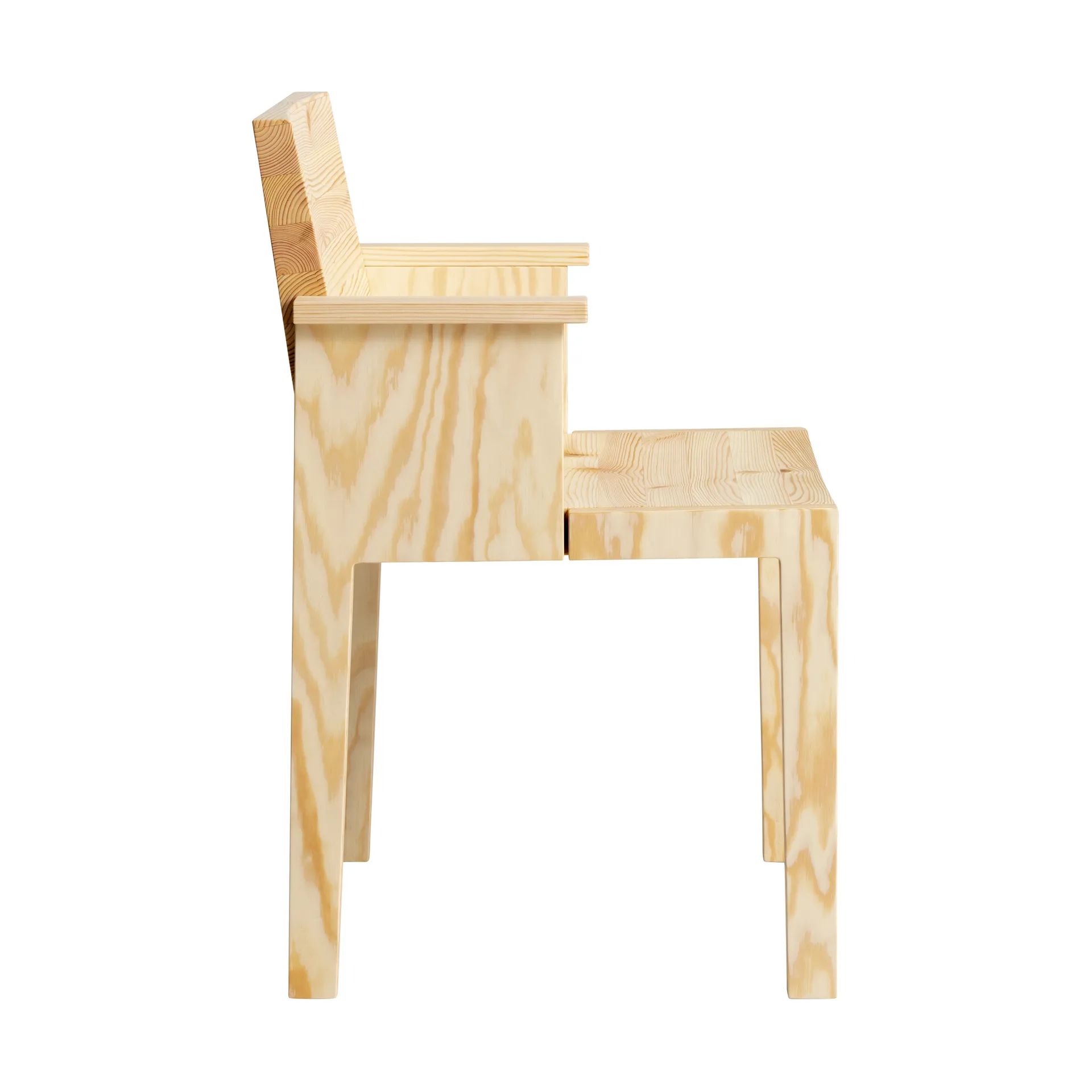 016 Maasto Dining Armchair armchair, Matte oil-waxed pine Vaarnii