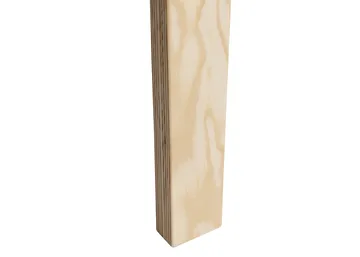 016 Maasto Dining Armchair armchair - Matte oil-waxed pine - Vaarnii