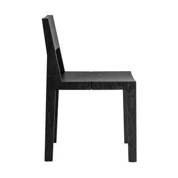 016 Maasto Dining Chair chair - Black-stained pine - Vaarnii