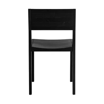 016 Maasto Dining Chair chair - Black-stained pine - Vaarnii