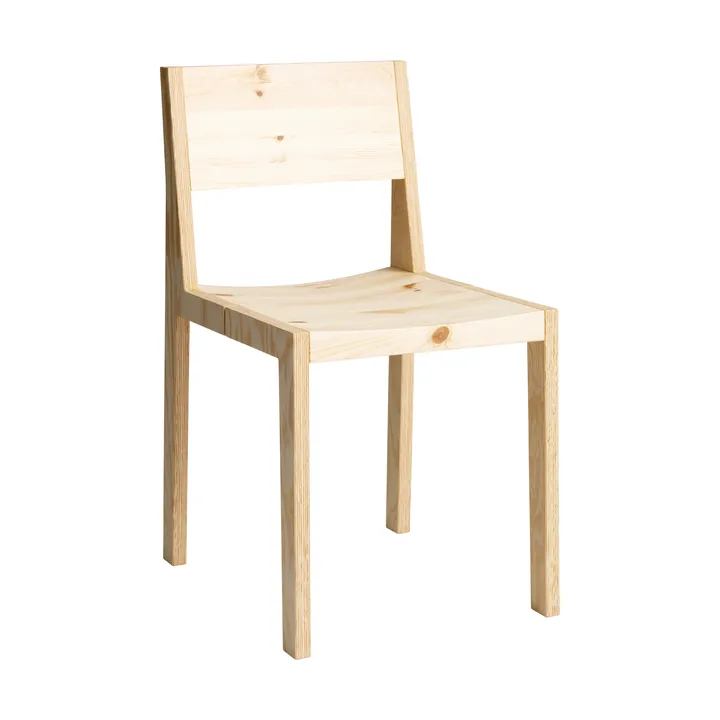 016 Maasto Dining Chair chair - Matte oil-waxed pine - Vaarnii