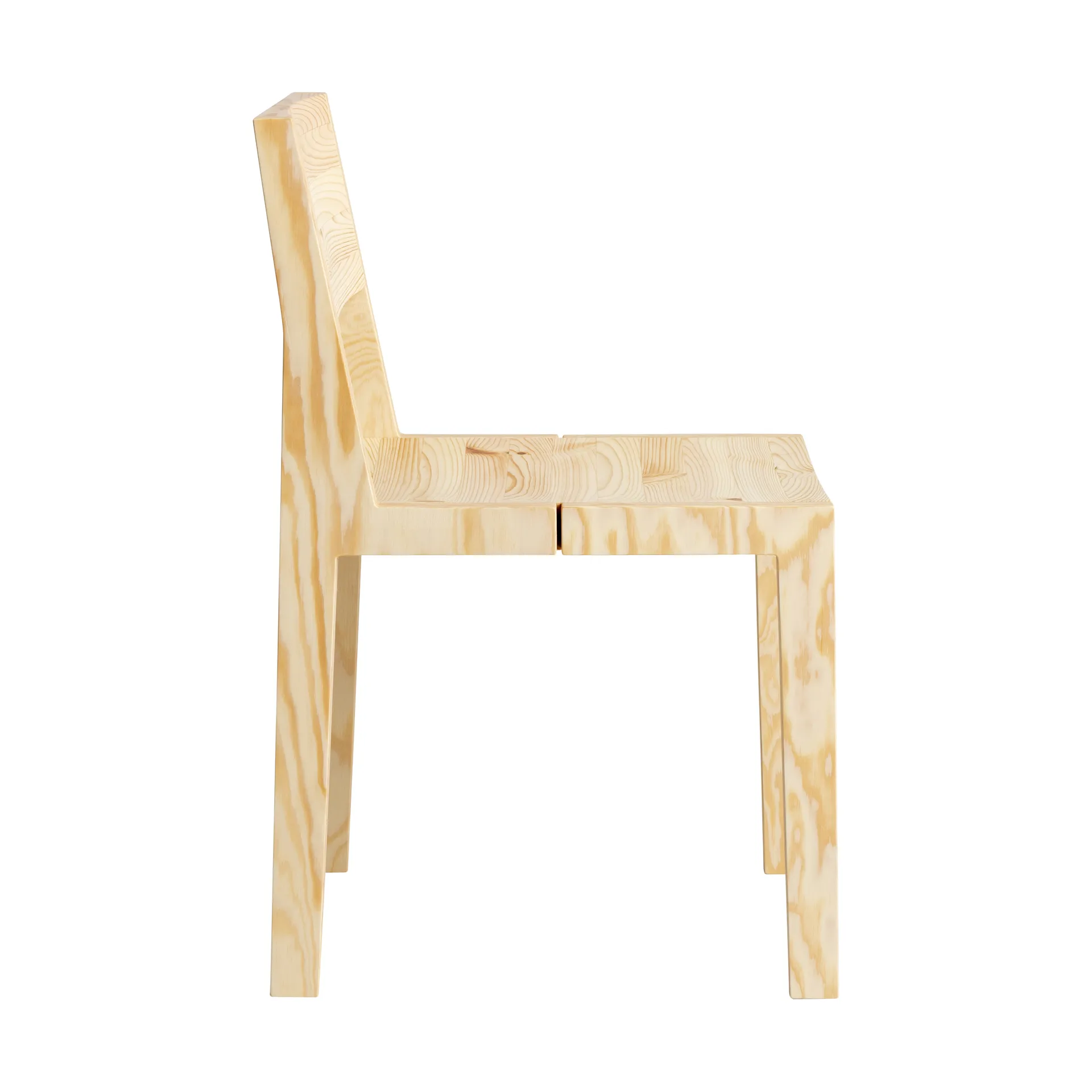 016 Maasto Dining Chair chair, Matte oil-waxed pine Vaarnii