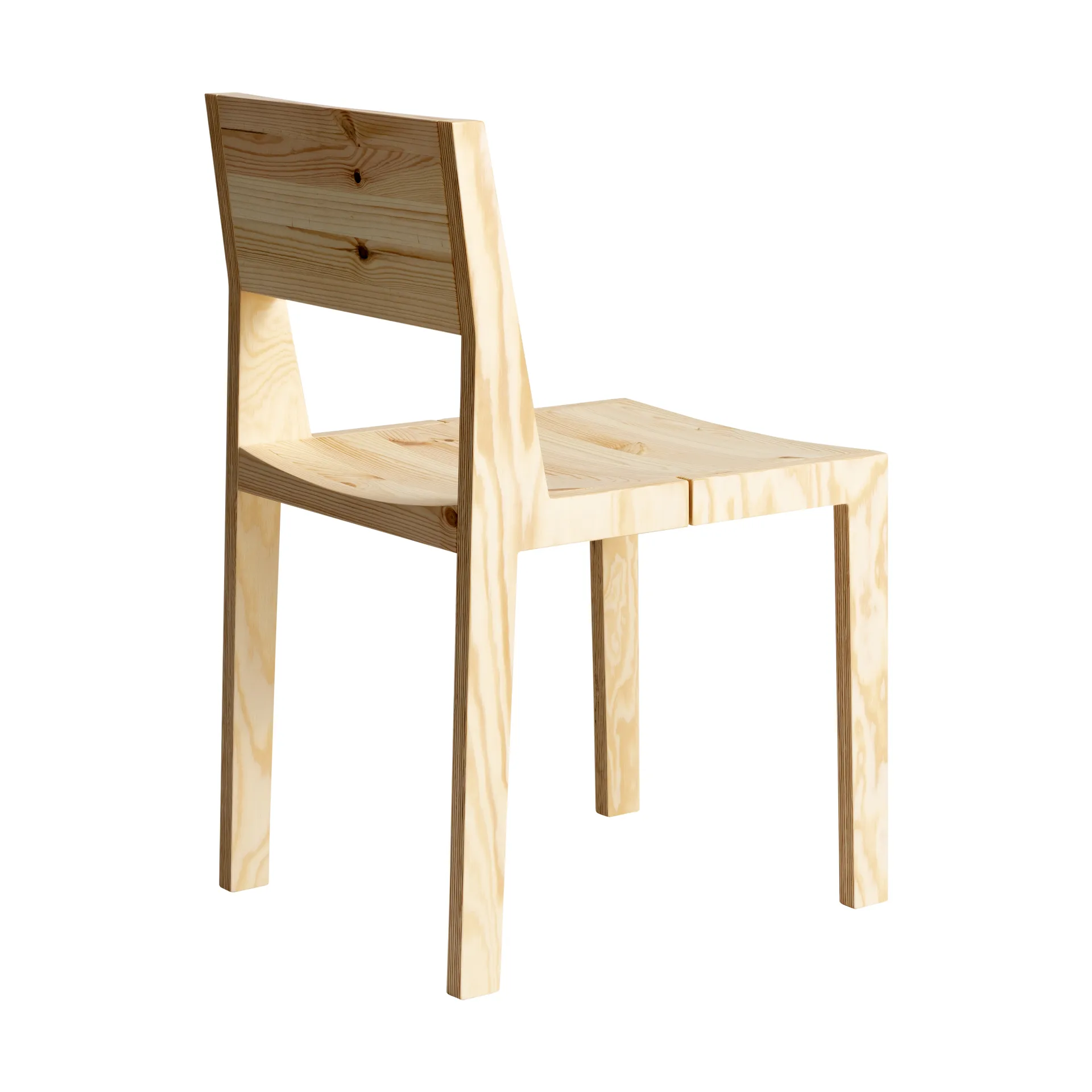 016 Maasto Dining Chair chair, Matte oil-waxed pine Vaarnii