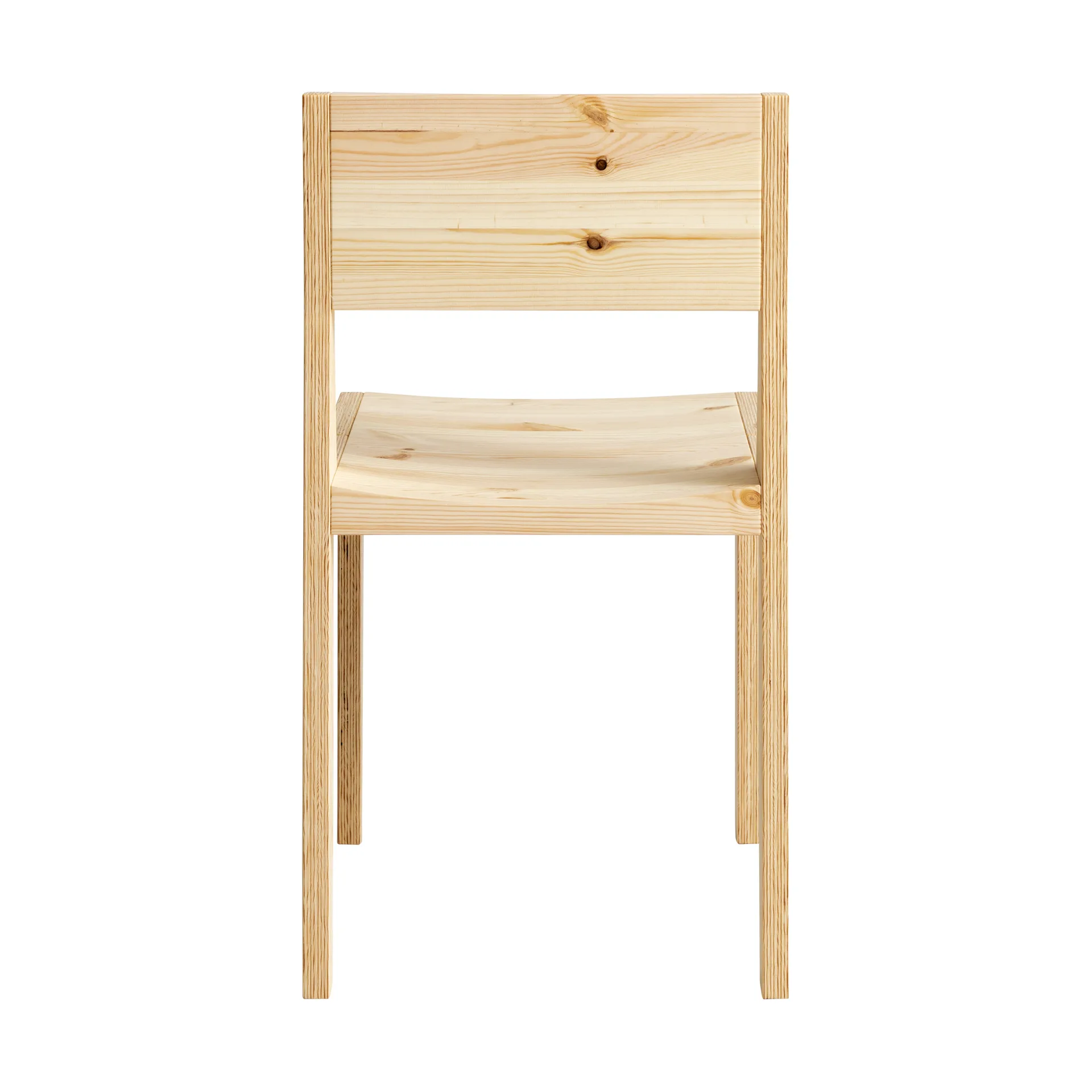 016 Maasto Dining Chair chair, Matte oil-waxed pine Vaarnii