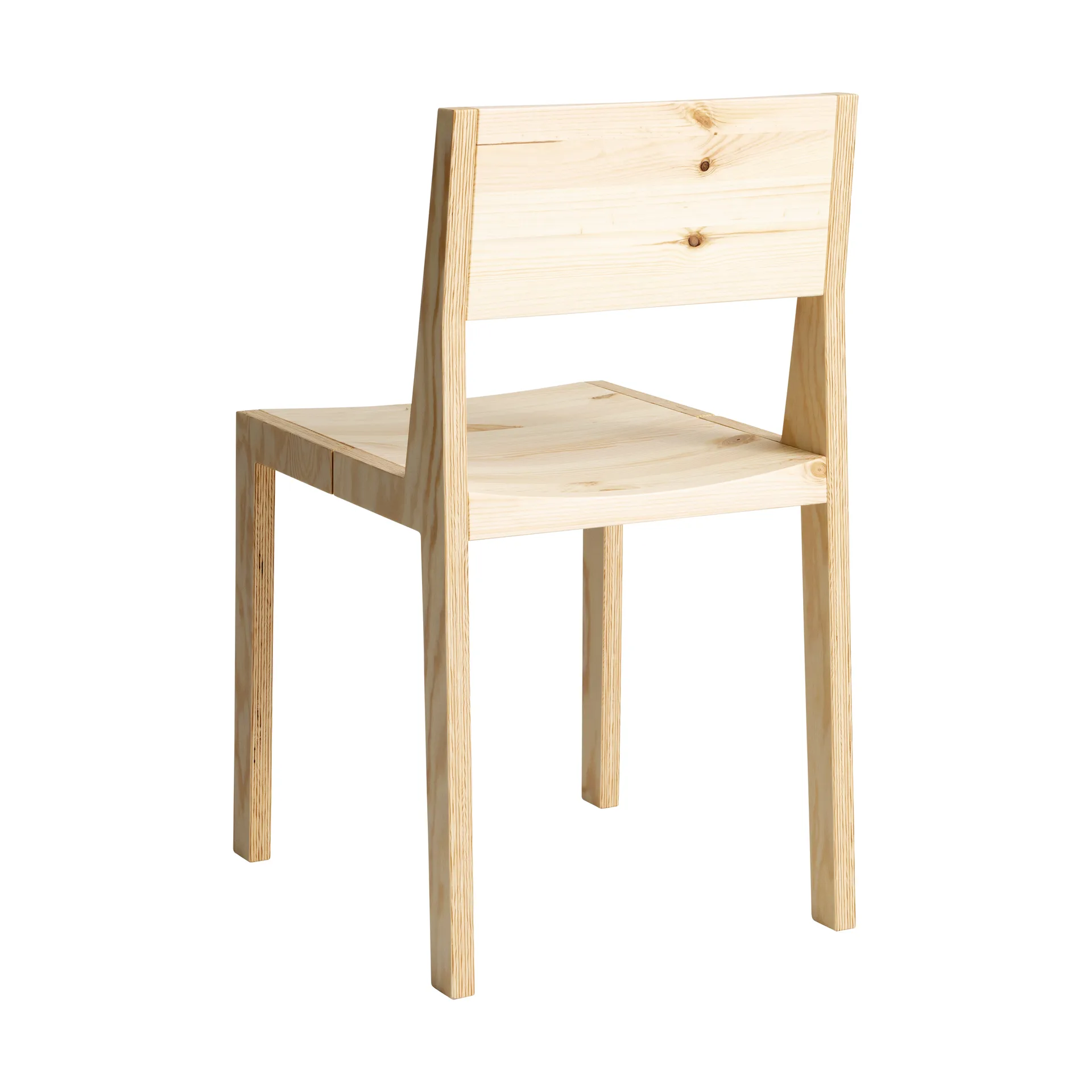 016 Maasto Dining Chair chair, Matte oil-waxed pine Vaarnii
