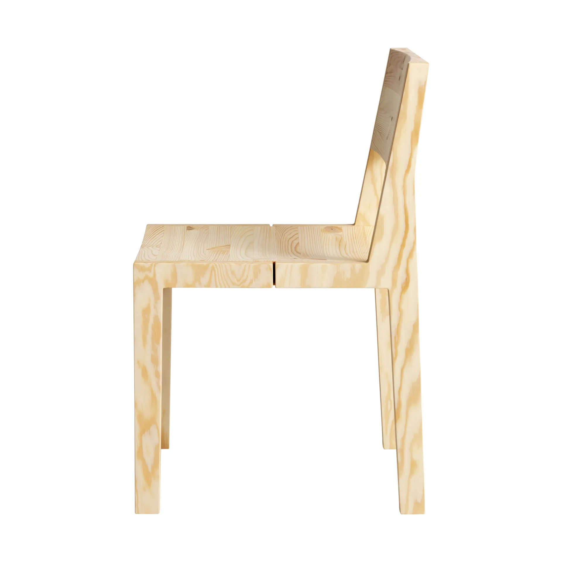 016 Maasto Dining Chair chair, Matte oil-waxed pine Vaarnii