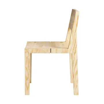 016 Maasto Dining Chair chair - Matte oil-waxed pine - Vaarnii