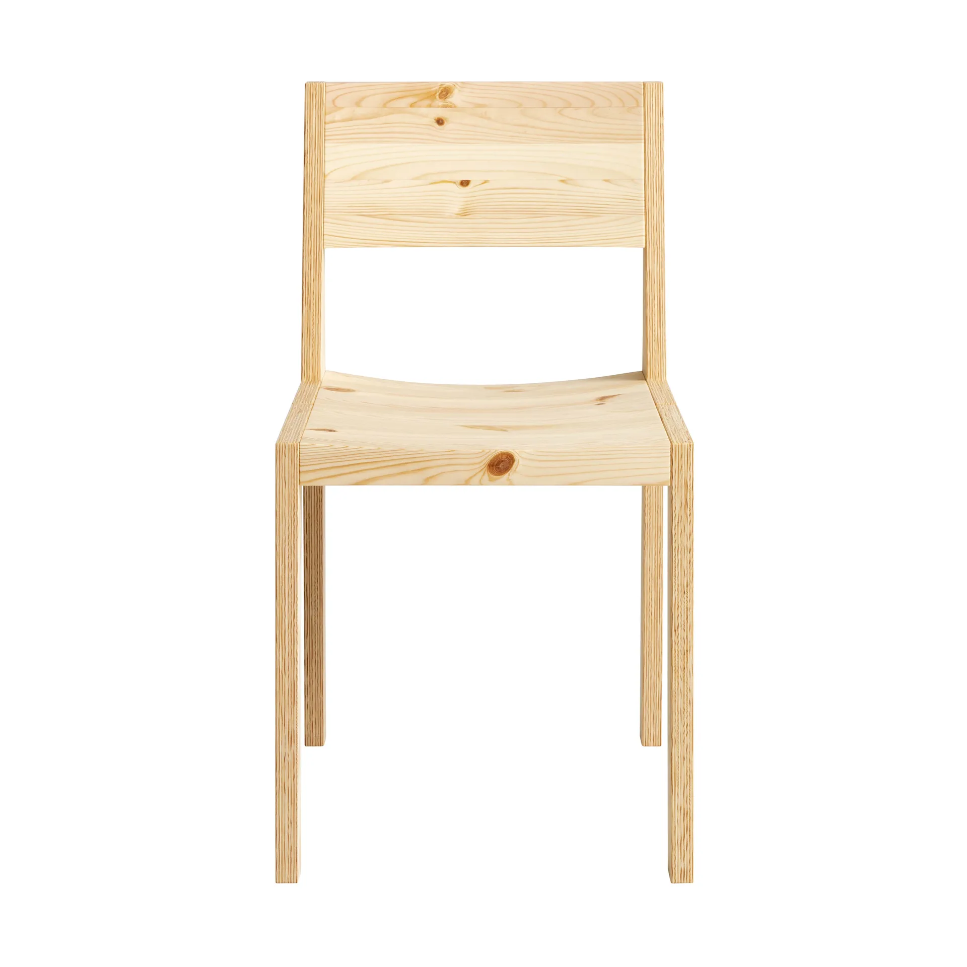 016 Maasto Dining Chair chair, Matte oil-waxed pine Vaarnii