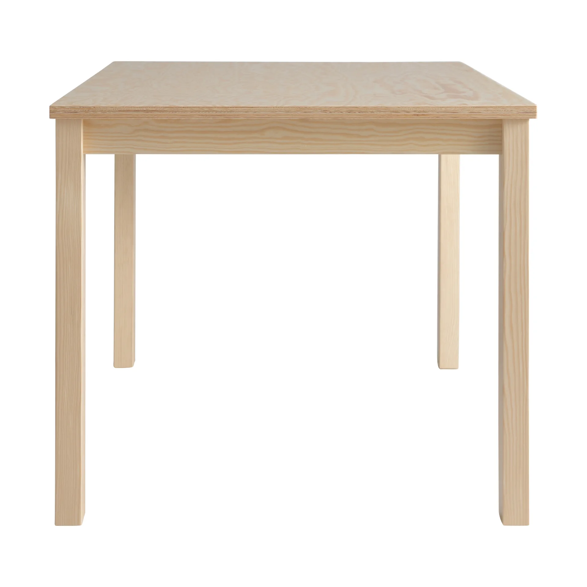 016 Maasto Table, Matte oil-waxed pine, 90x90x75 cm Vaarnii