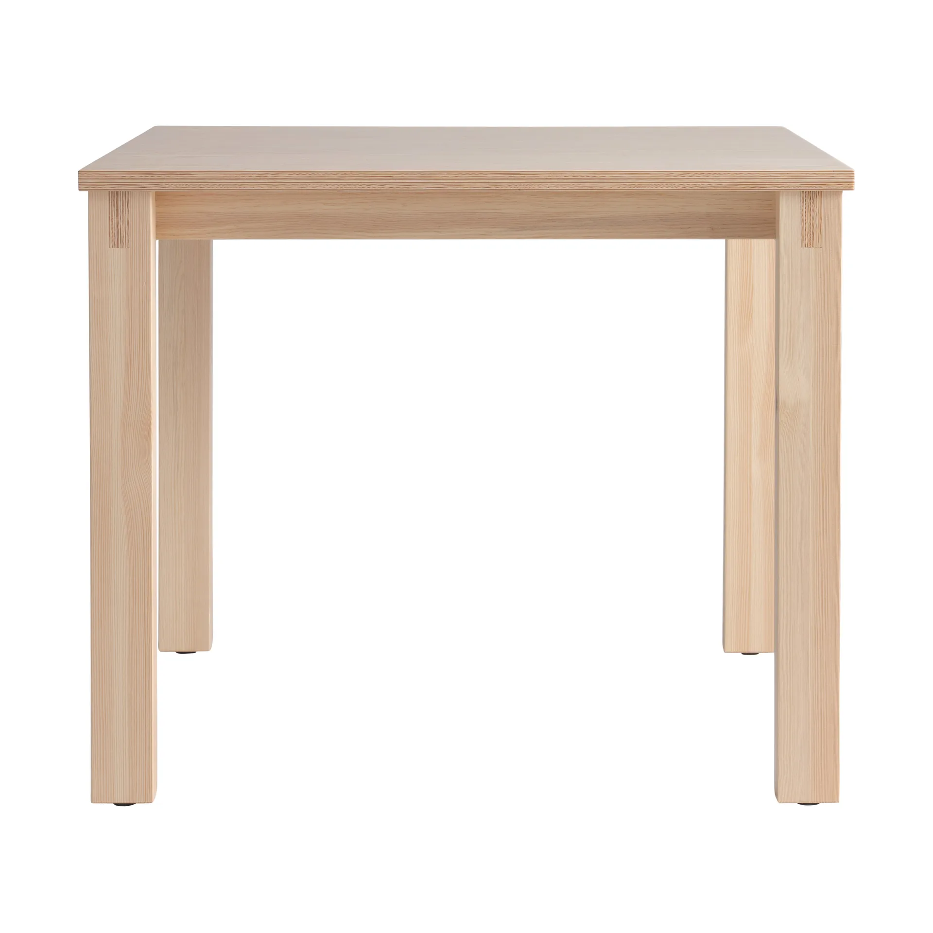 016 Maasto Table, Matte oil-waxed pine, 90x90x75 cm Vaarnii