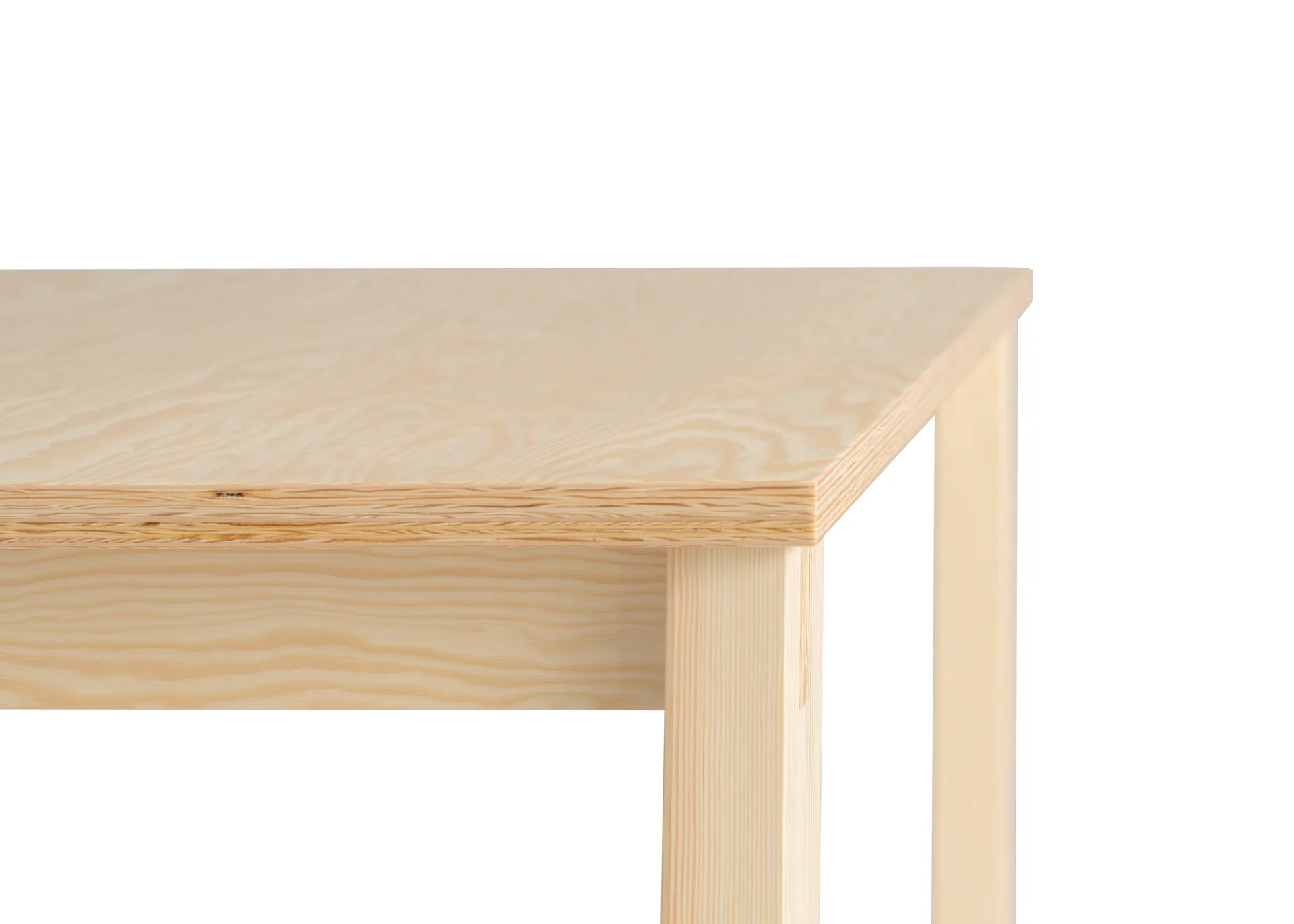 016 Maasto Table, Matte oil-waxed pine, 90x90x75 cm Vaarnii