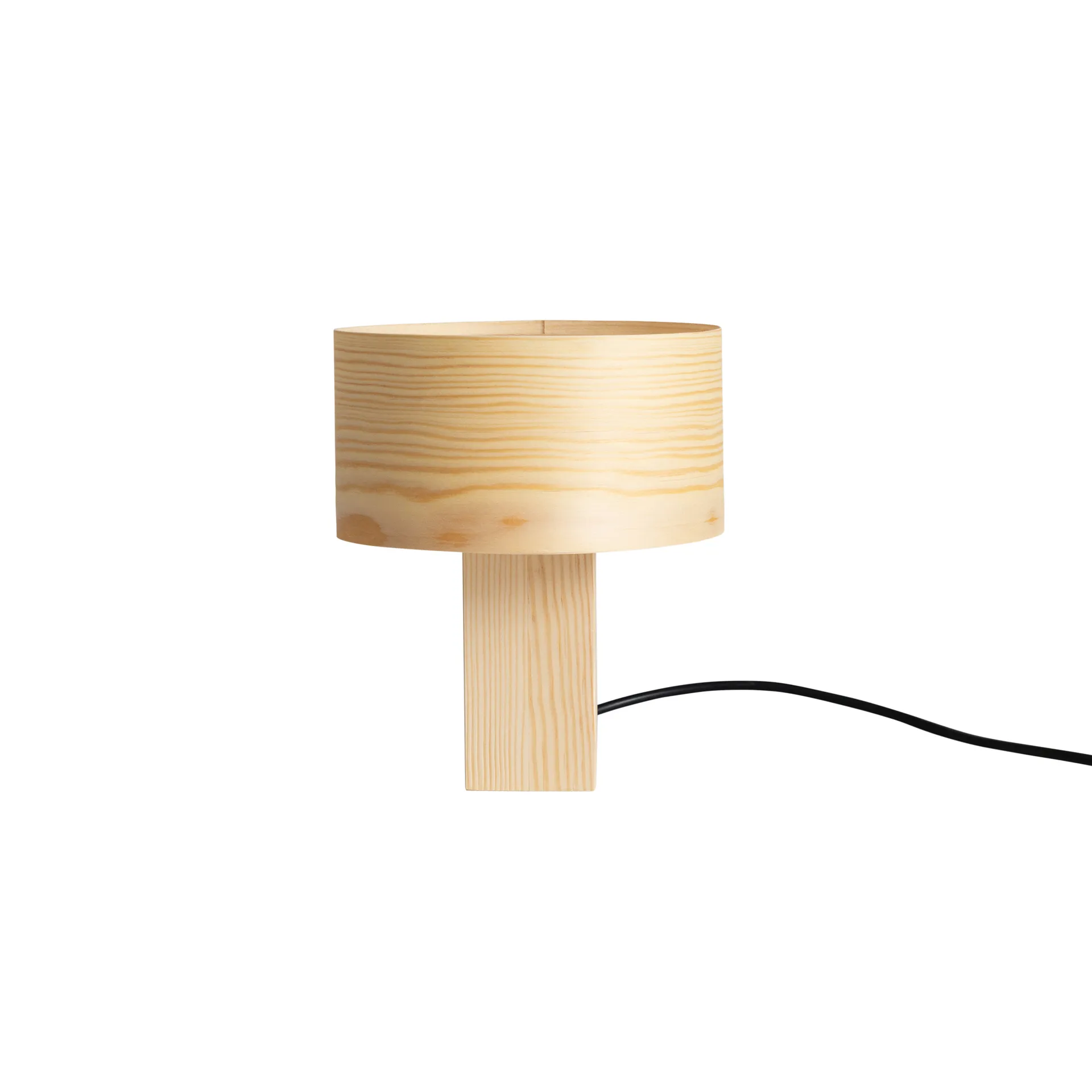 018 Hoop Table Lamp table lamp, Matte oil-waxed pine, 23 cm Vaarnii