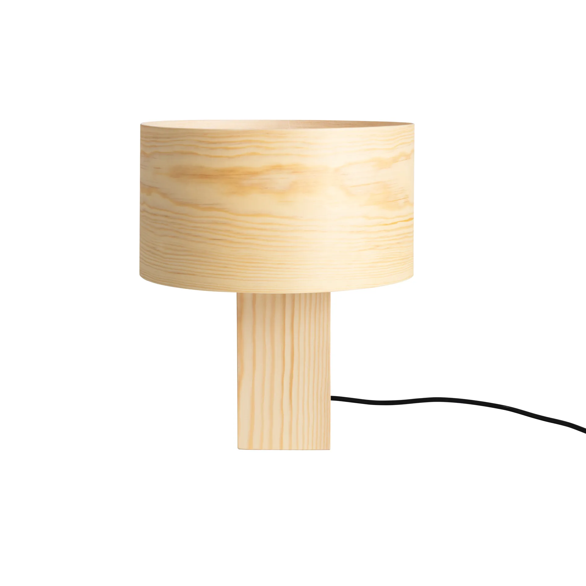 018 Hoop Table Lamp table lamp, Matte oil-waxed pine, 34 cm Vaarnii