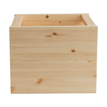 020 Koppa Crate storage box - Oil-waxed pine, large 38x43x36 cm - Vaarnii