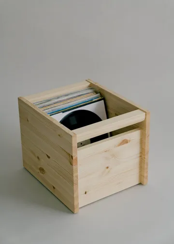 020 Koppa Crate storage box - Oil-waxed pine, large 38x43x36 cm - Vaarnii