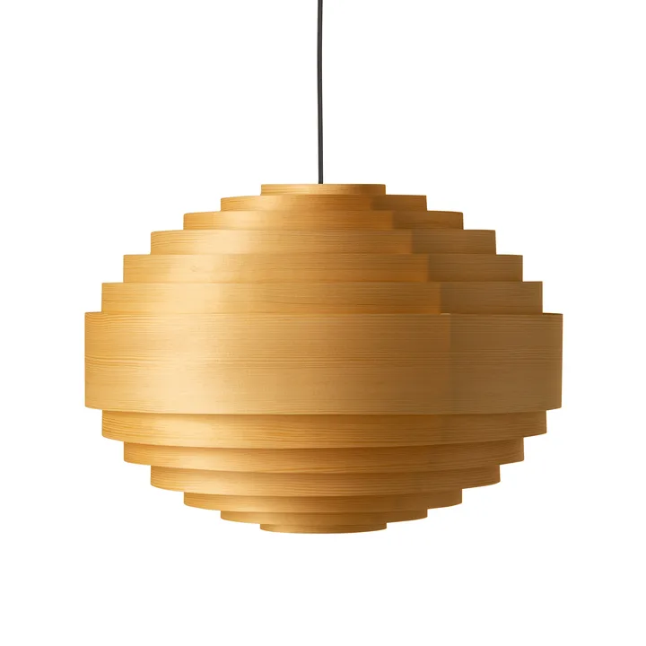 1002 Hans Pendant pendant - Matte oil-waxed pine, Ø46 cm - Vaarnii