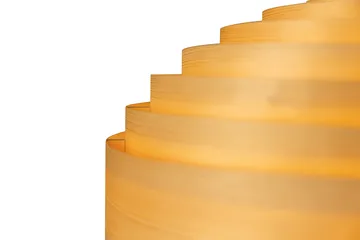 1002 Hans Pendant pendant - Matte oil-waxed pine, Ø46 cm - Vaarnii