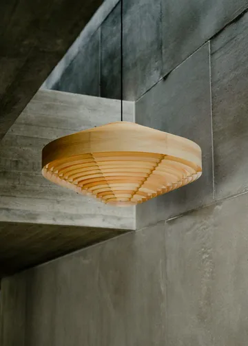 1003 Hans Pendant pendant - Matt oil-waxed pine, XL Ø90 cm - Vaarnii