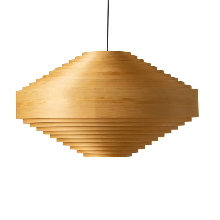 1003 Hans Pendant pendant - Matte oil-waxed pine, Ø60 cm - Vaarnii