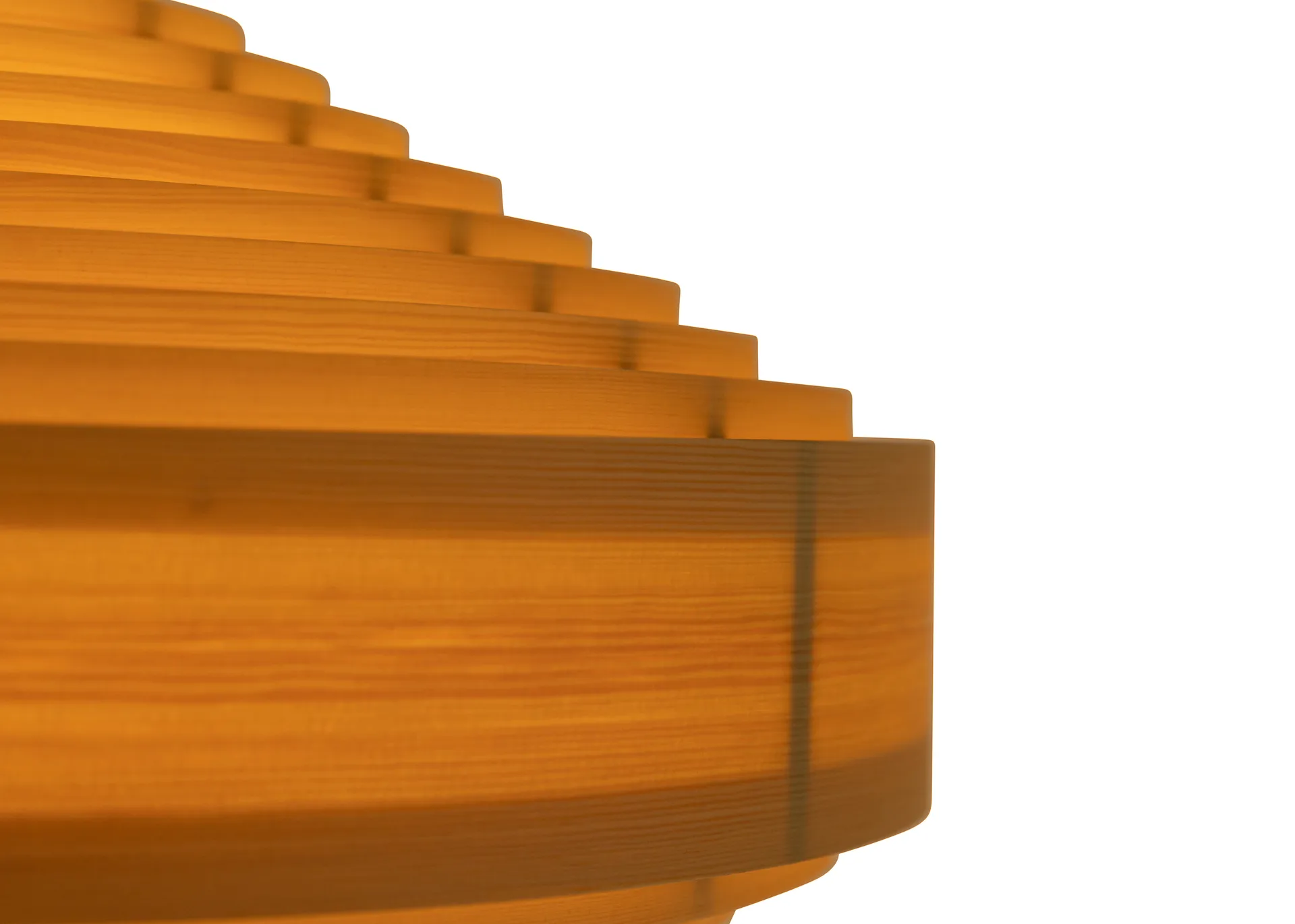 1003 Hans Pendant pendant, Matte oil-waxed pine, Ø60 cm Vaarnii