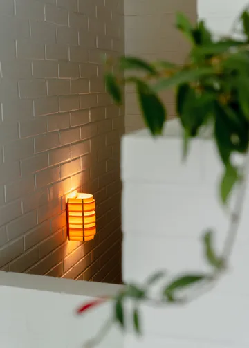 1004 Hans Wall Light - Matte oil-waxed pine, 16x24 cm - Vaarnii