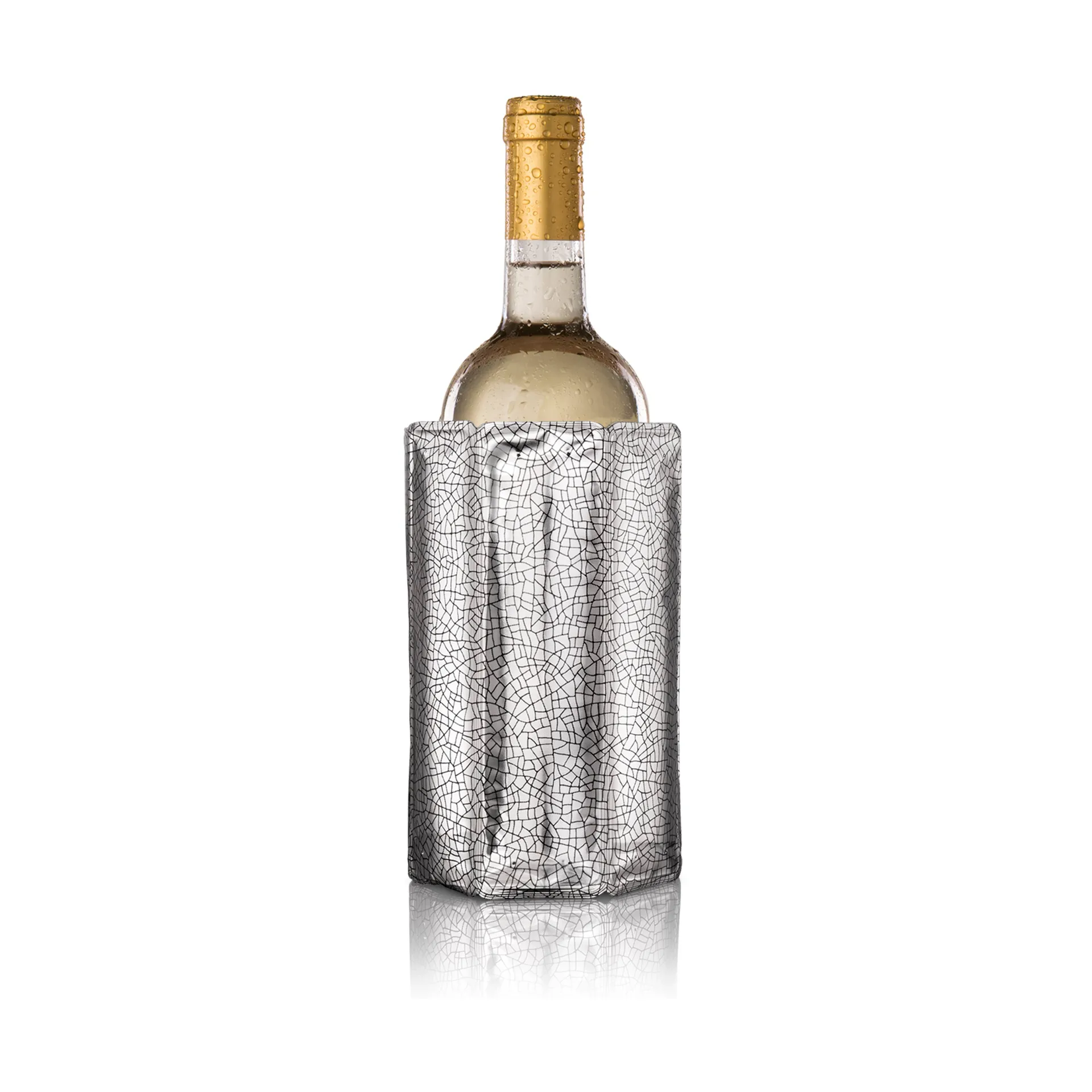 Vacuvin Active Wine Cooler 21 cm, Silver Vacuvin