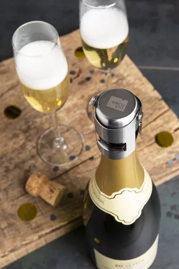 Vacuvin champagne stopper wine cork - Stainless steel - Vacuvin