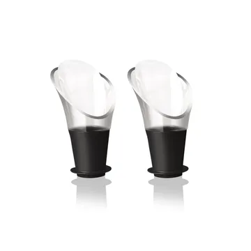 Vacuvin Crystal wine pourer - 2-pack - Vacuvin