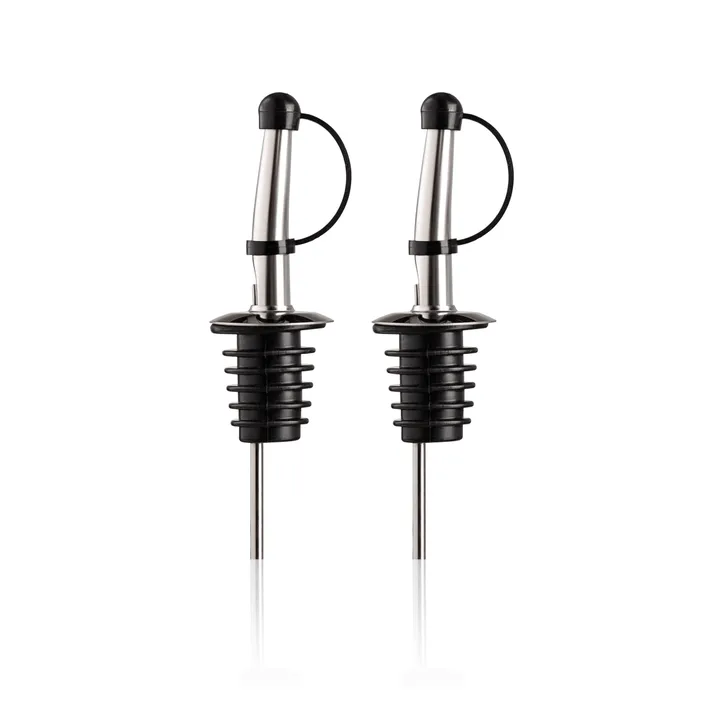 Vacuvin pouring stoppers with caps - 2-pack - Vacuvin