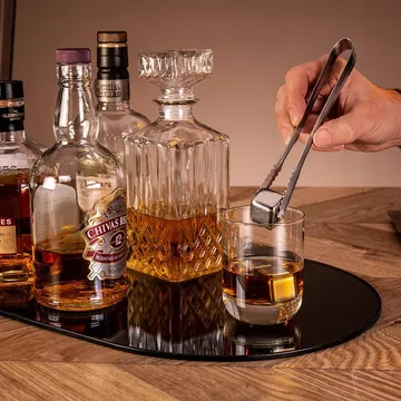 Vacuvin whiskey stones - Stainless steel, 4-pack - Vacuvin