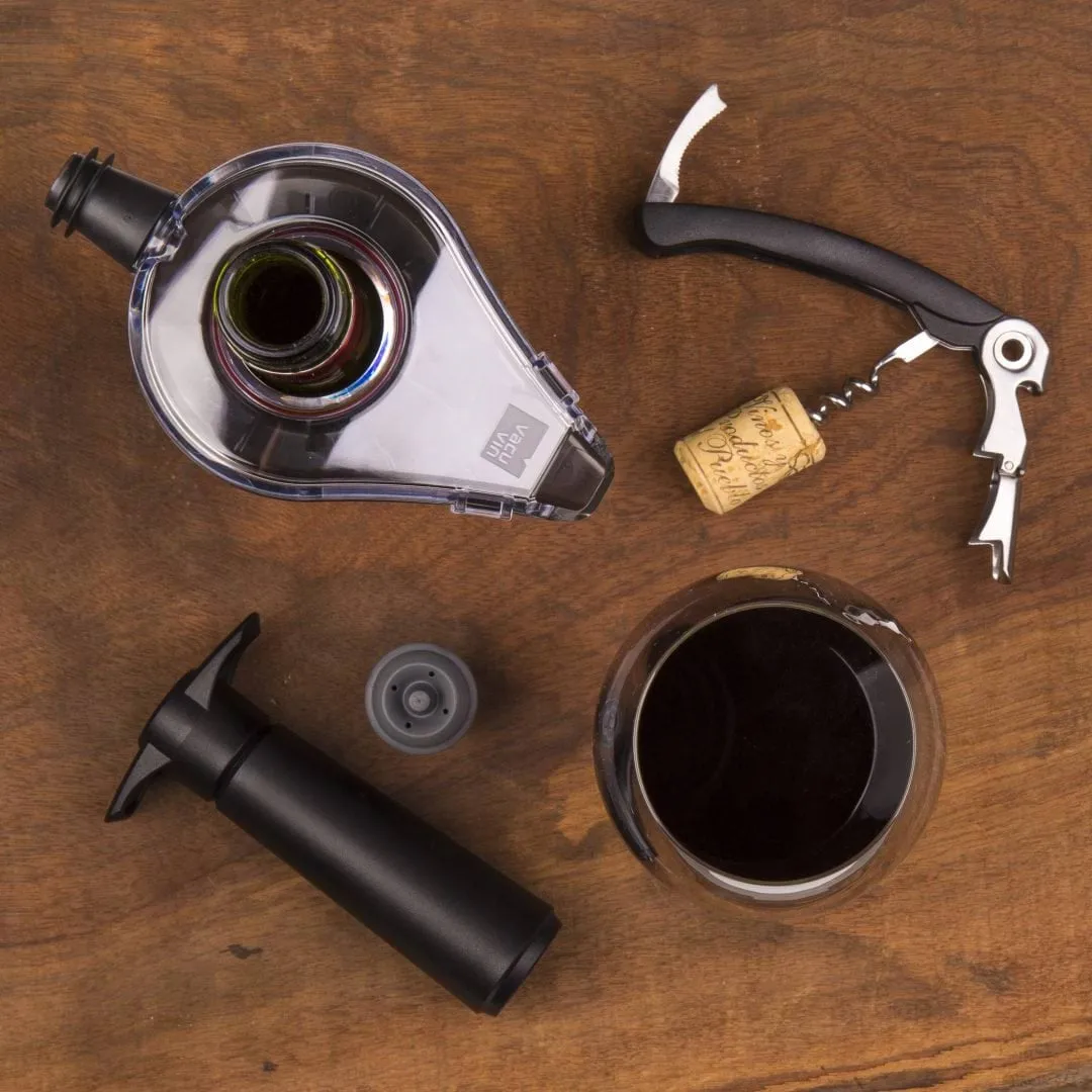 Vacuvin Wine Areator wine aerator, Grey Vacuvin