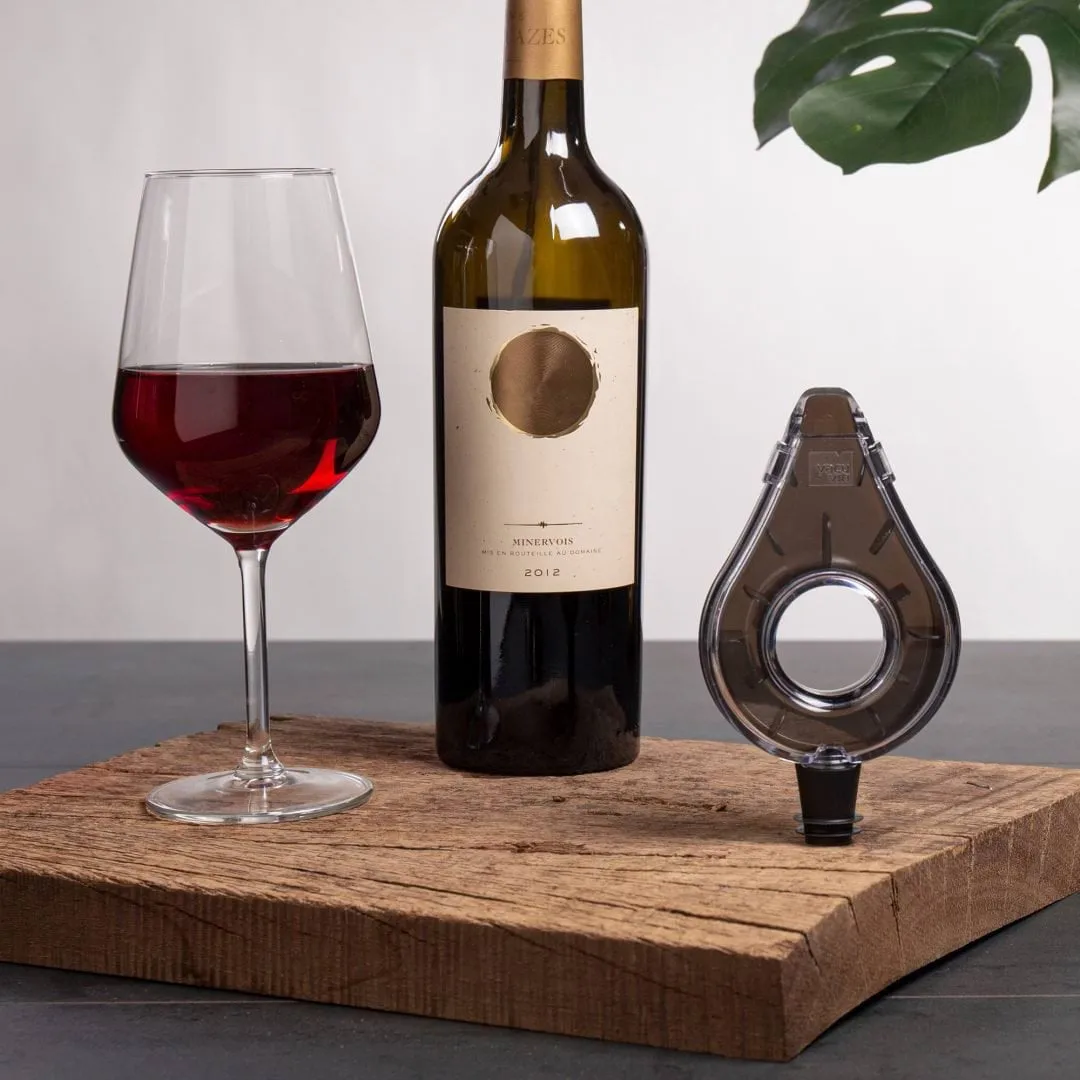 Vacuvin Wine Areator wine aerator, Grey Vacuvin