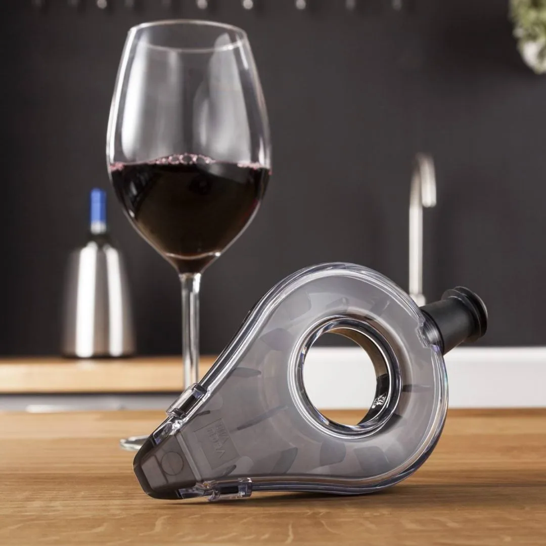 Vacuvin Wine Areator wine aerator, Grey Vacuvin