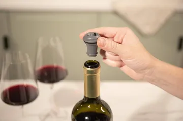 Vacuvin Wine Saver electric vacuum pump - Black - Vacuvin