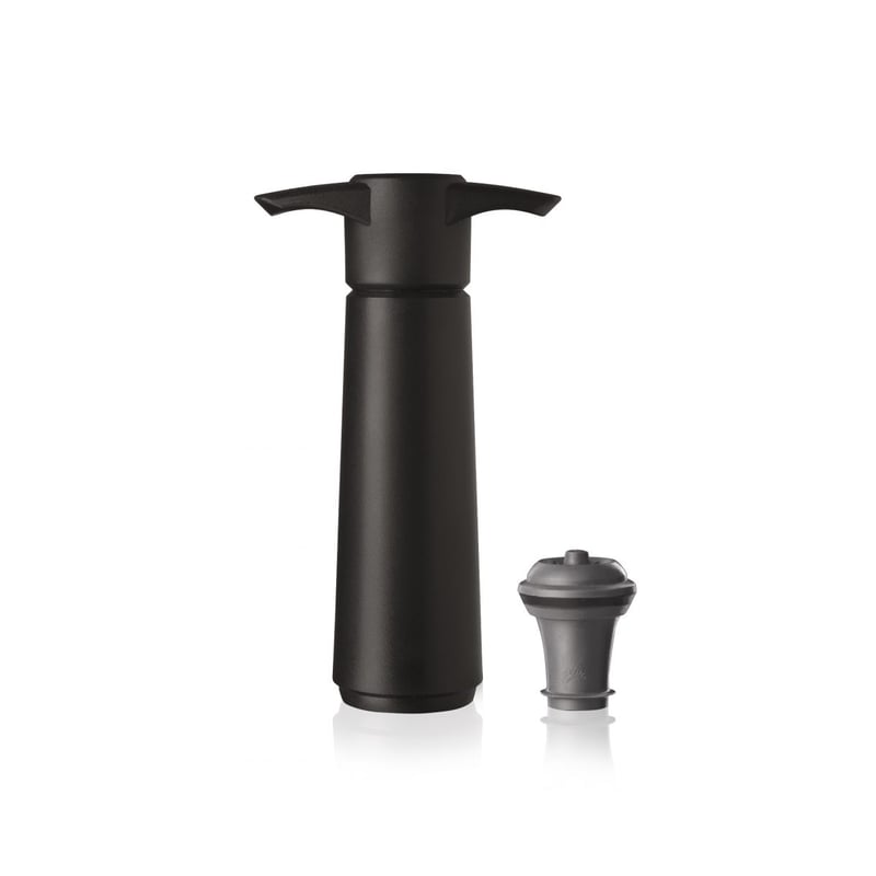 Vacuvin Wine stopper & vacuum pump Black