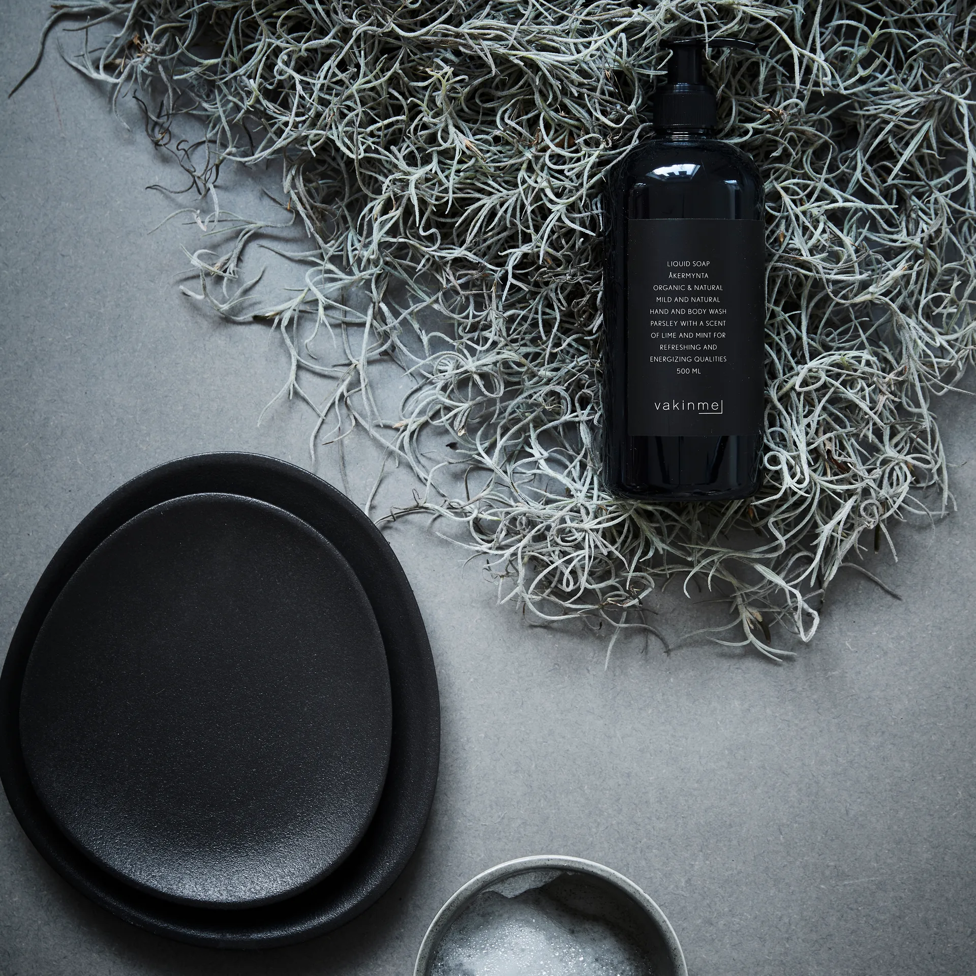 Vakinme liquid soap 500 ml, Åkermynta Vakinme