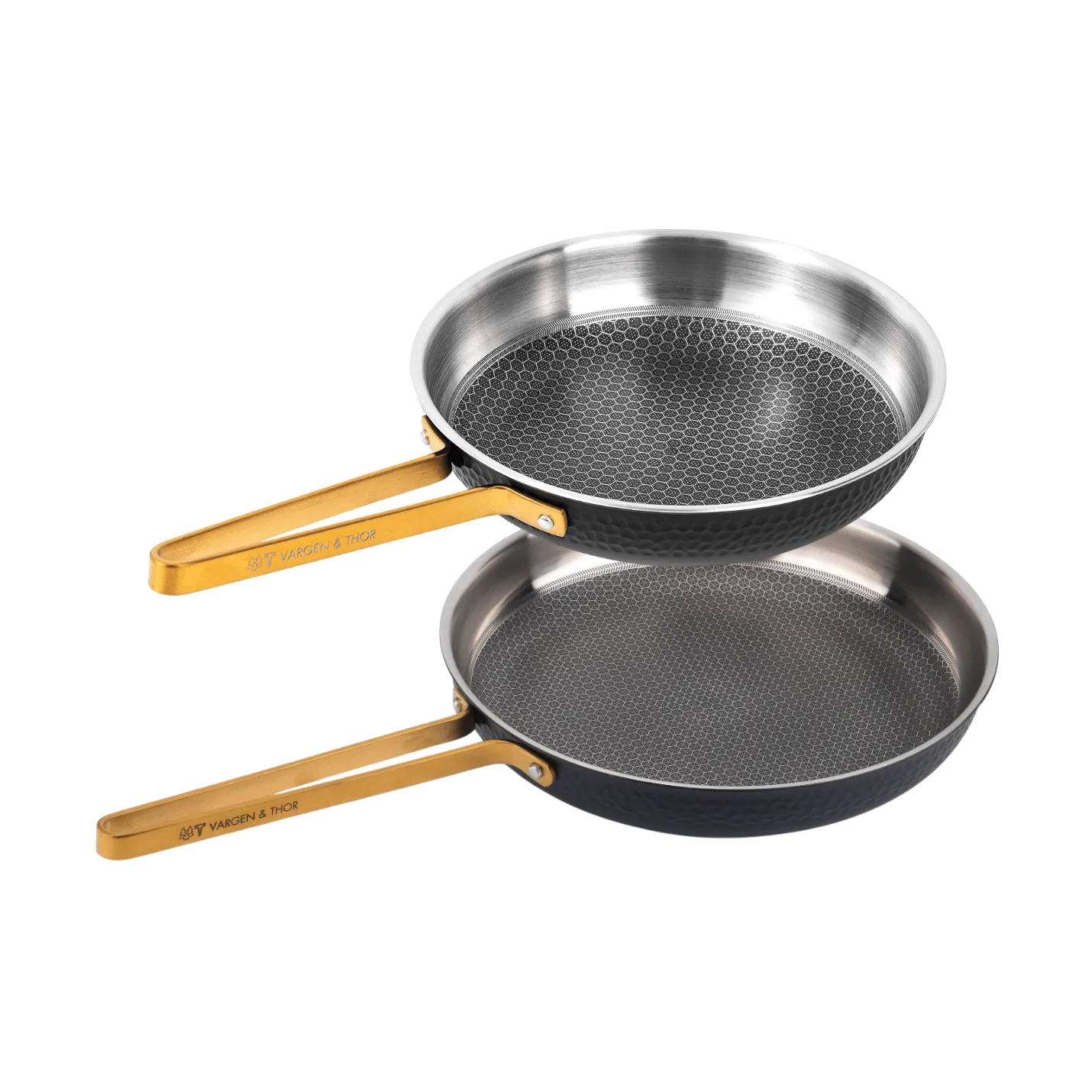 Arvet duo frying pan, Stainless steel, 2 pieces Vargen & Thor