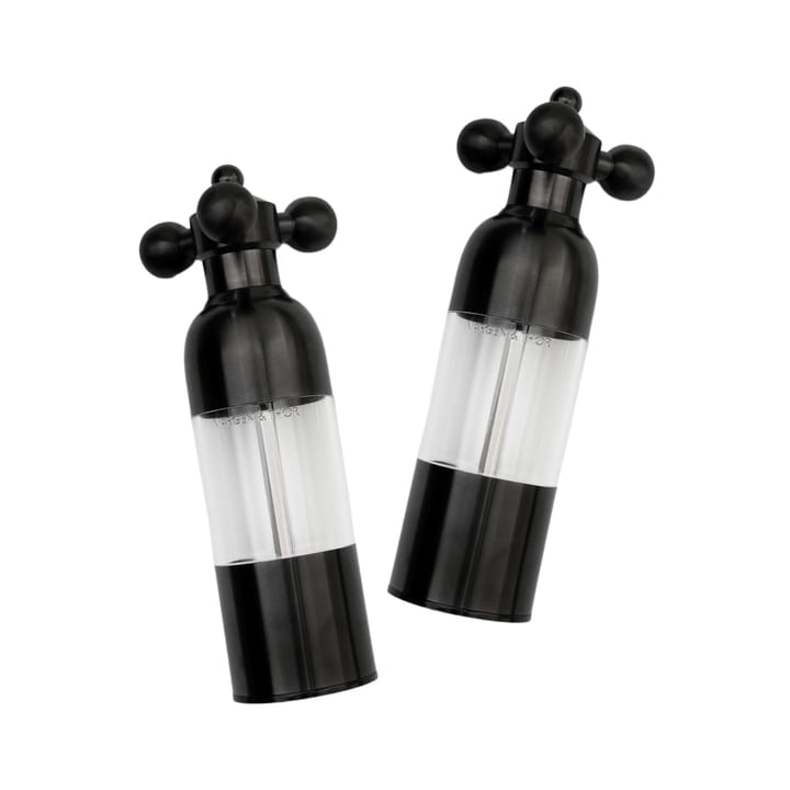 Axia salt- and pepper mill - Matt black - Vargen & Thor