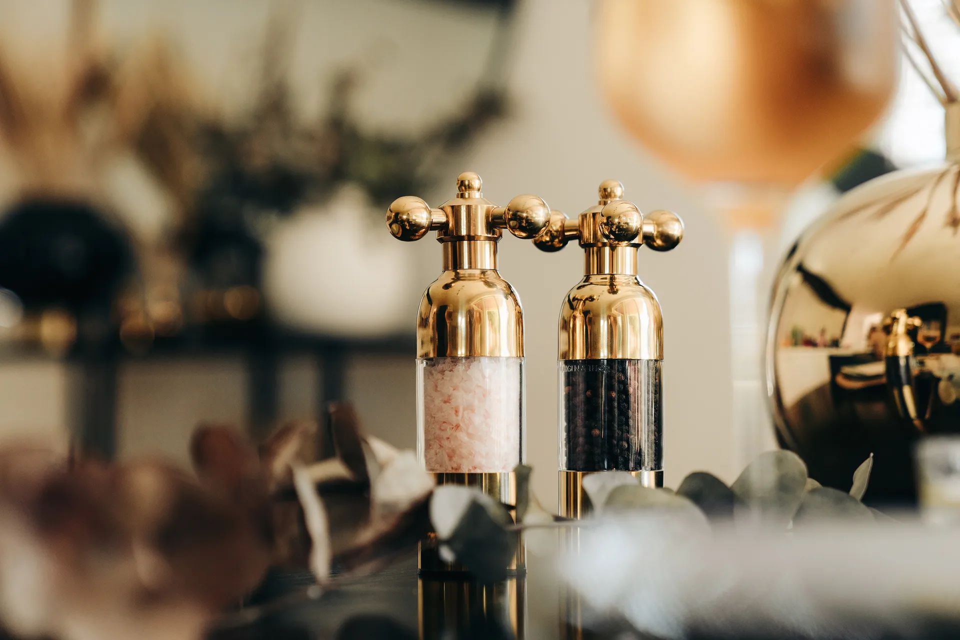 Axia salt- and pepper mill set, Cava Vargen & Thor