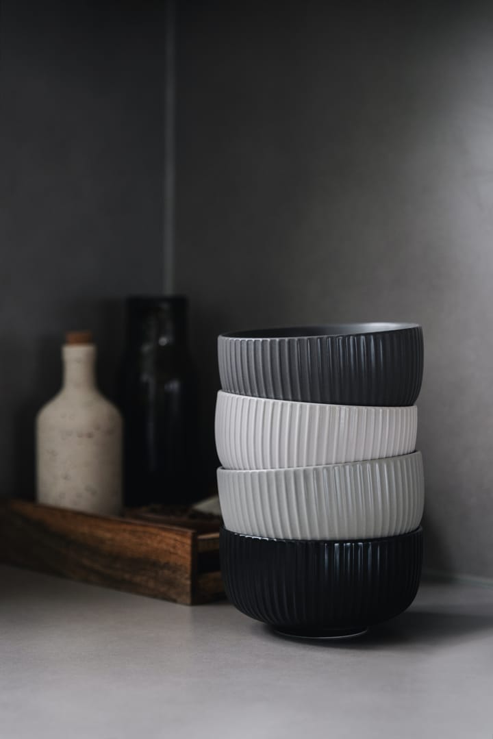 Duga flinga bowl 70 cl 4-pack, White. sandgrey. antracit. black Vargen & Thor