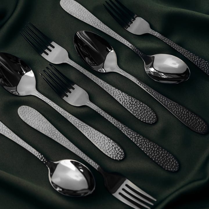 Frost dessert/starter cutlery 8 pieces - Onyx - Vargen & Thor