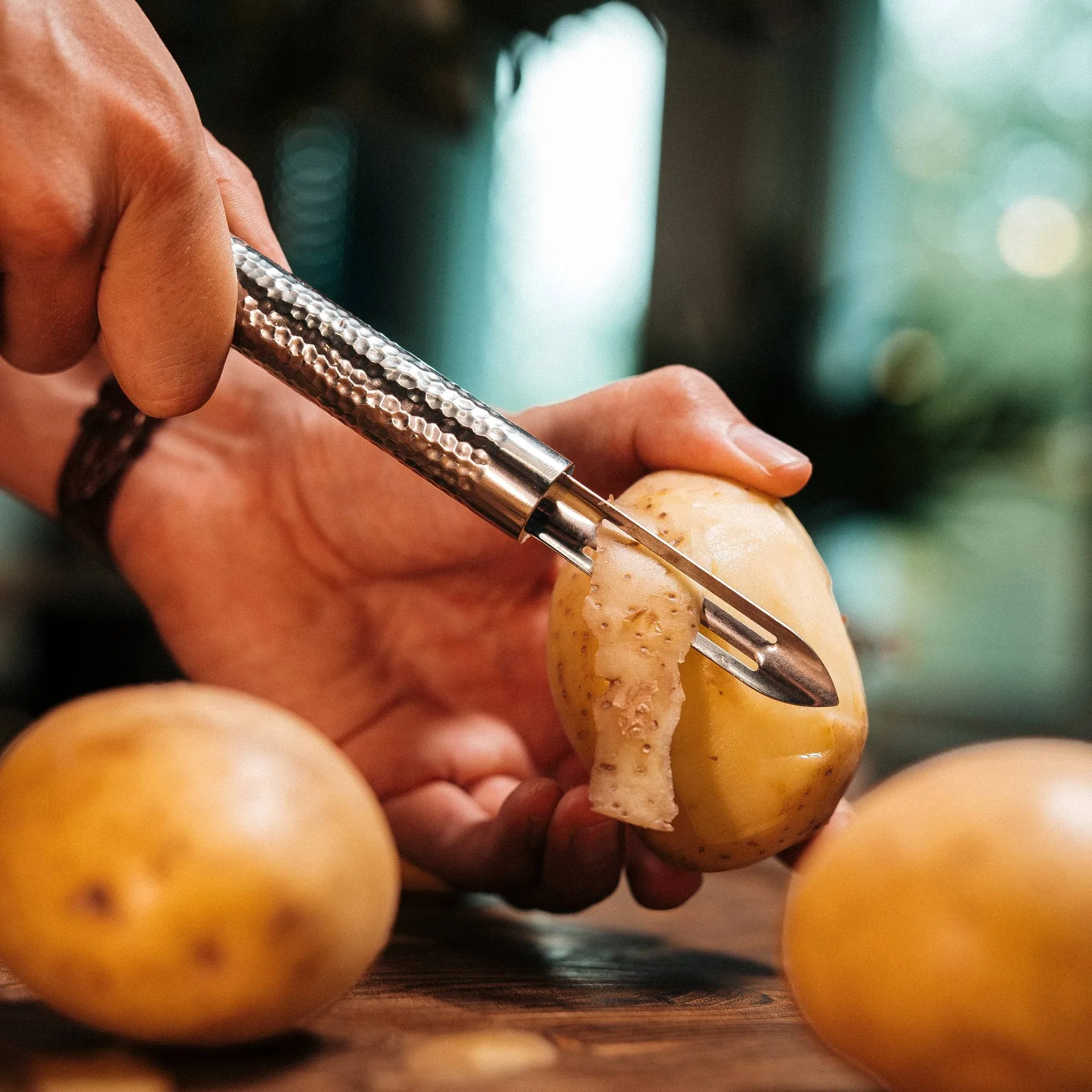 Frost potato peeler, Silver, 23 cm Vargen & Thor