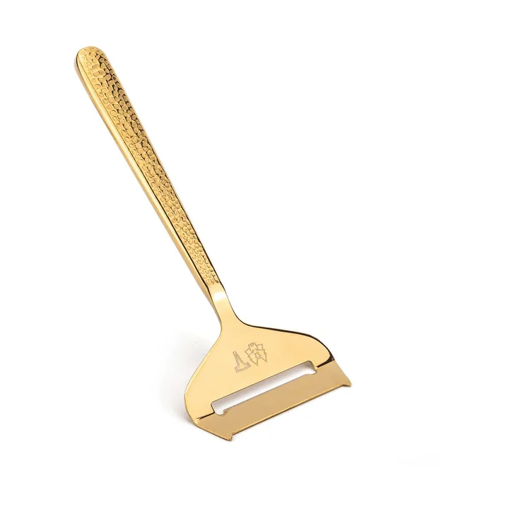 Frost Pro Blade cheese slicer - Brass, 18x7x2 cm - Vargen & Thor