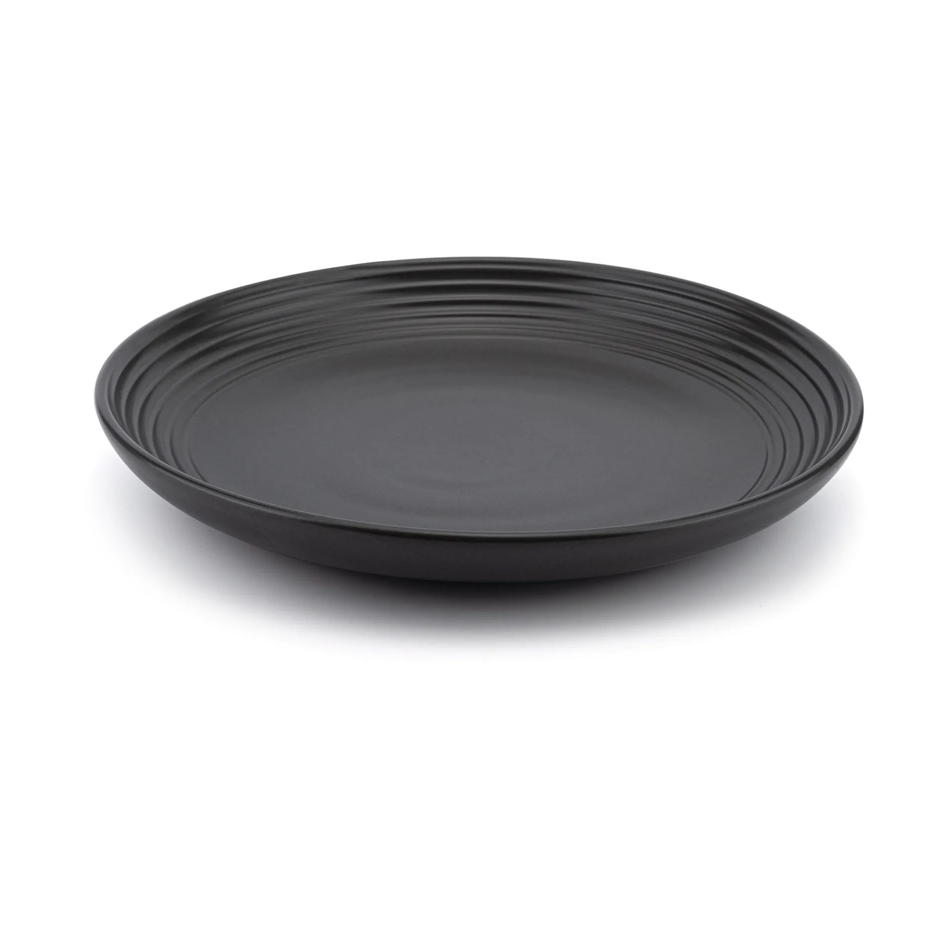 Gastro plate Ø25 cm 4-pack, White. sandgrey. antracit. black Vargen & Thor