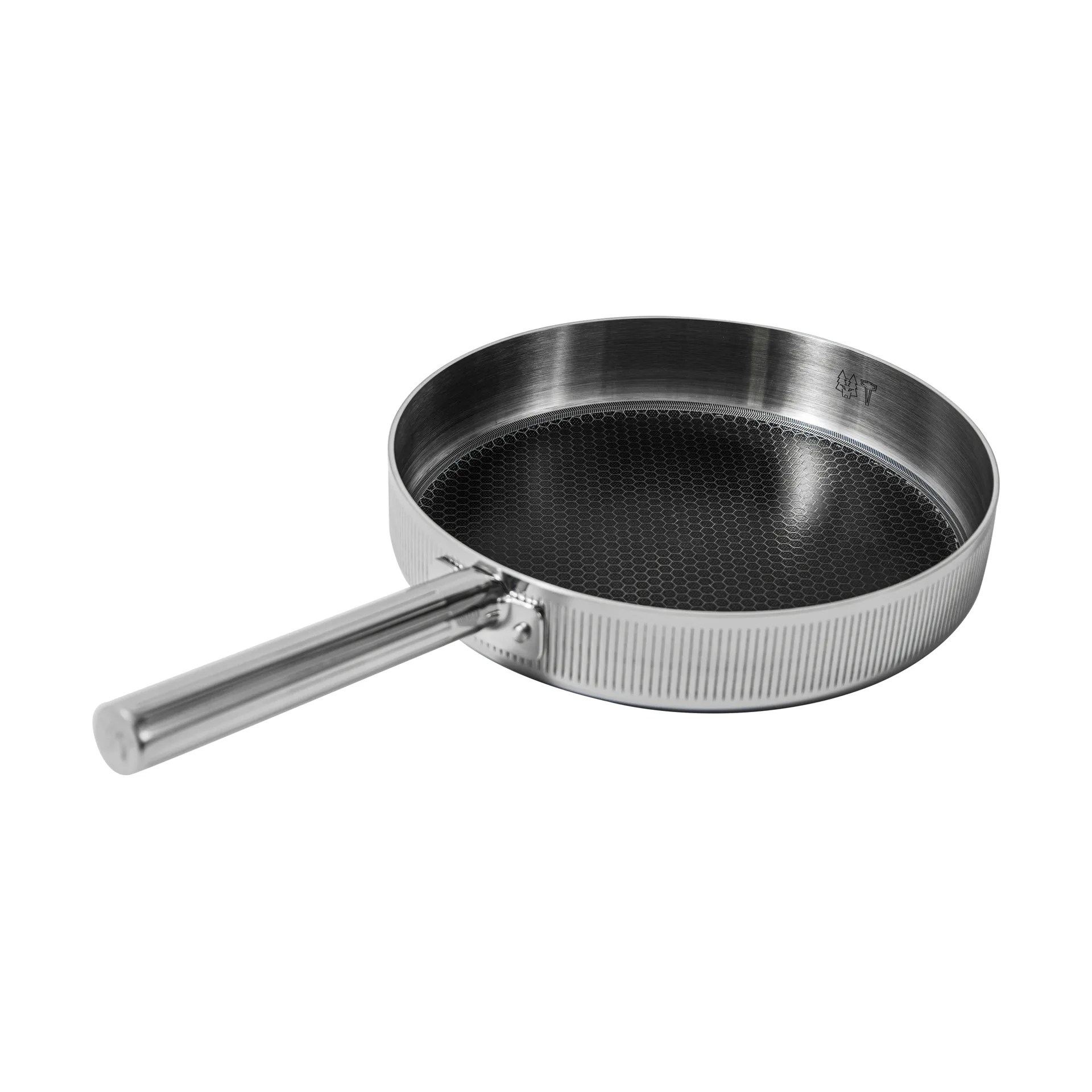 Glima sauté pan, Stainless steel, Ø28 cm Vargen & Thor