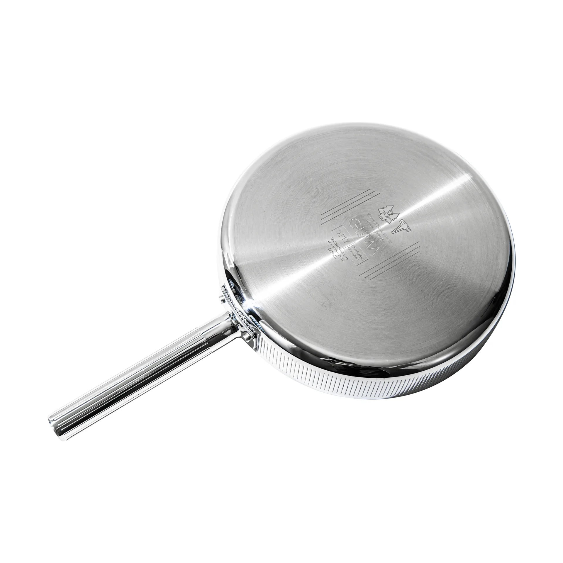 Glima sauté pan, Stainless steel, Ø28 cm Vargen & Thor