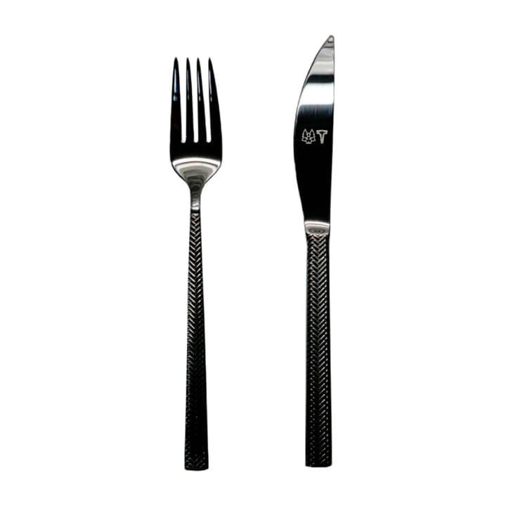 Glöd steak set grill cutlery 8 pieces, Stainless steel Vargen & Thor