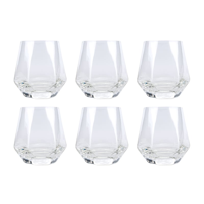 Vargen & Thor Hexa glass 30 cl 6-pack Clear